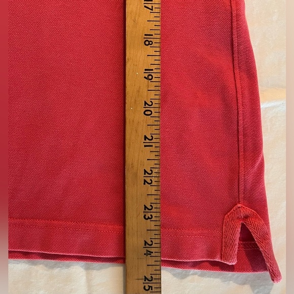 Tommy Bahama (Relax) Women’s Coral/Orange Polo Shirt w/Logo, 3-Button; Size M - Picture 10 of 10